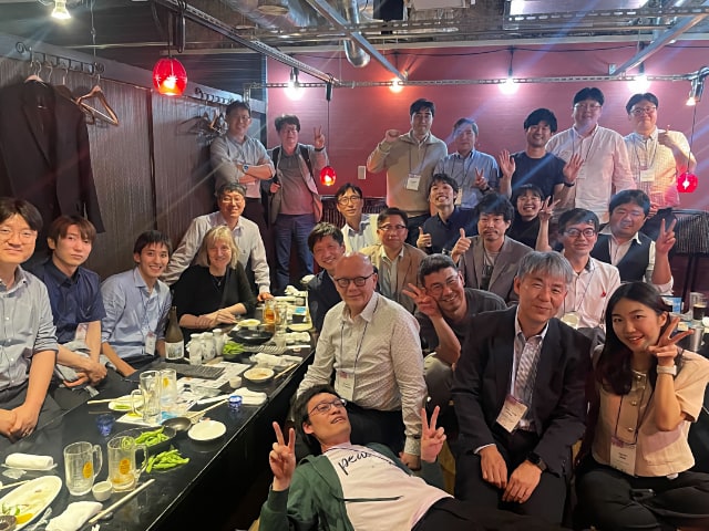 Banquet後の交流会です。