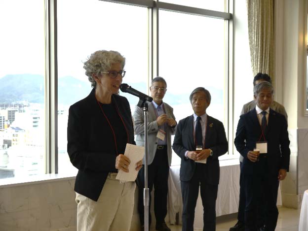 Jean Baum先生（米国・ラトガース大学）によるBanquetでの乾杯スピーチ