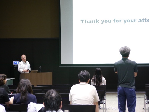 善光龍哉先生（東京大学）のご講演