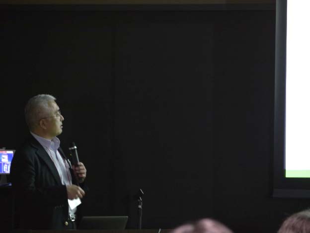 栗栖源嗣先生（大阪大学）のご講演